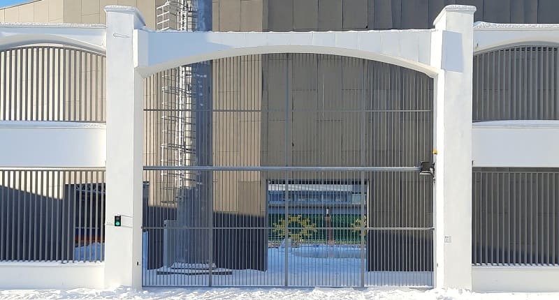 Подвесные ворота со сварным заполнением, Республиканский стадион Подвесные ворота со сварным заполнением, Республиканский стадион